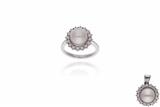 Parure con perle e diamanti - Asta Preziosi Parure con perle e diamanti - Asta Preziosi
