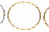 Tre bracciali in oro - Asta Preziosi Tre bracciali in oro - Asta Preziosi