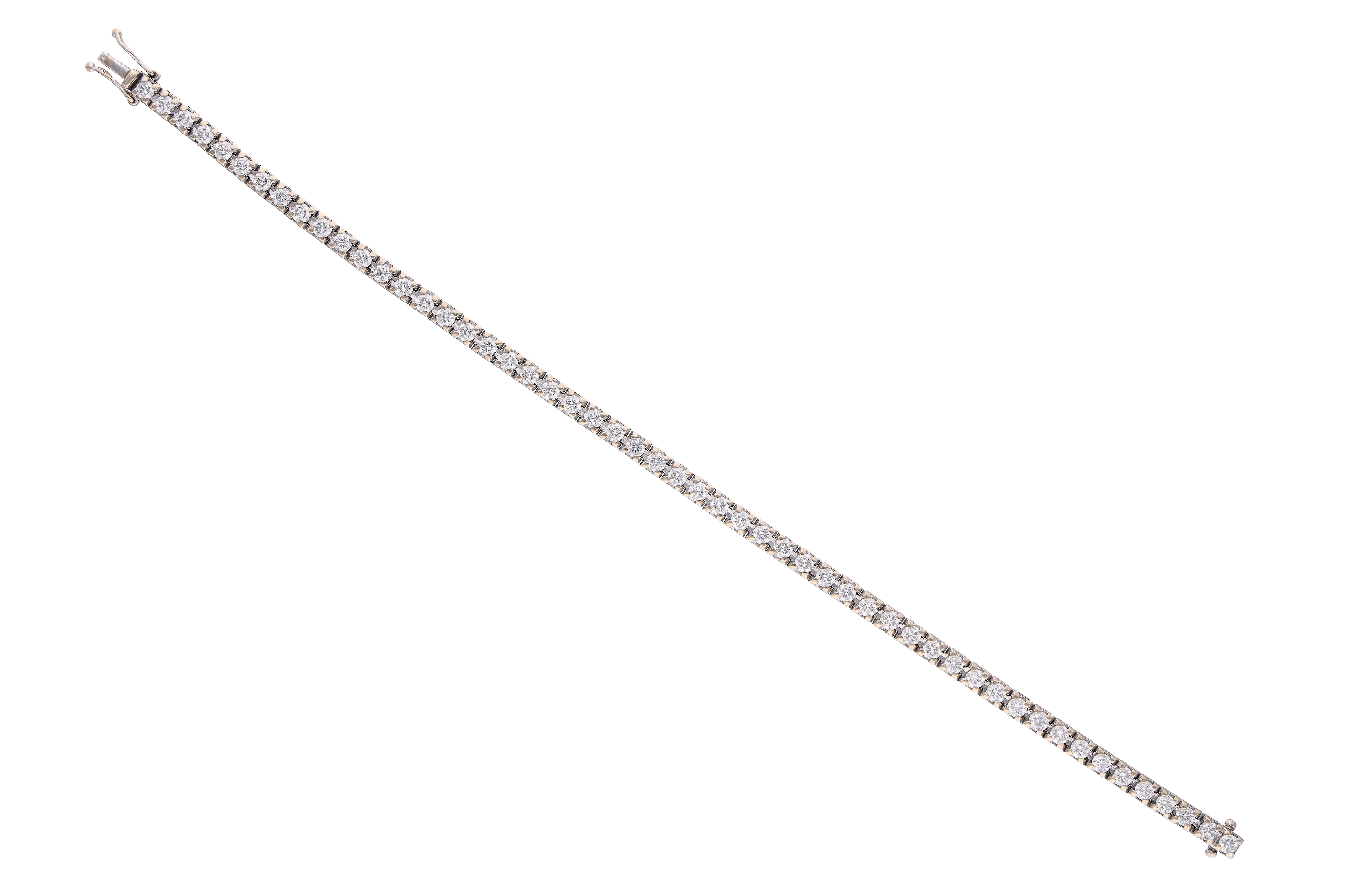 Bracciale con diamanti - Asta Preziosi