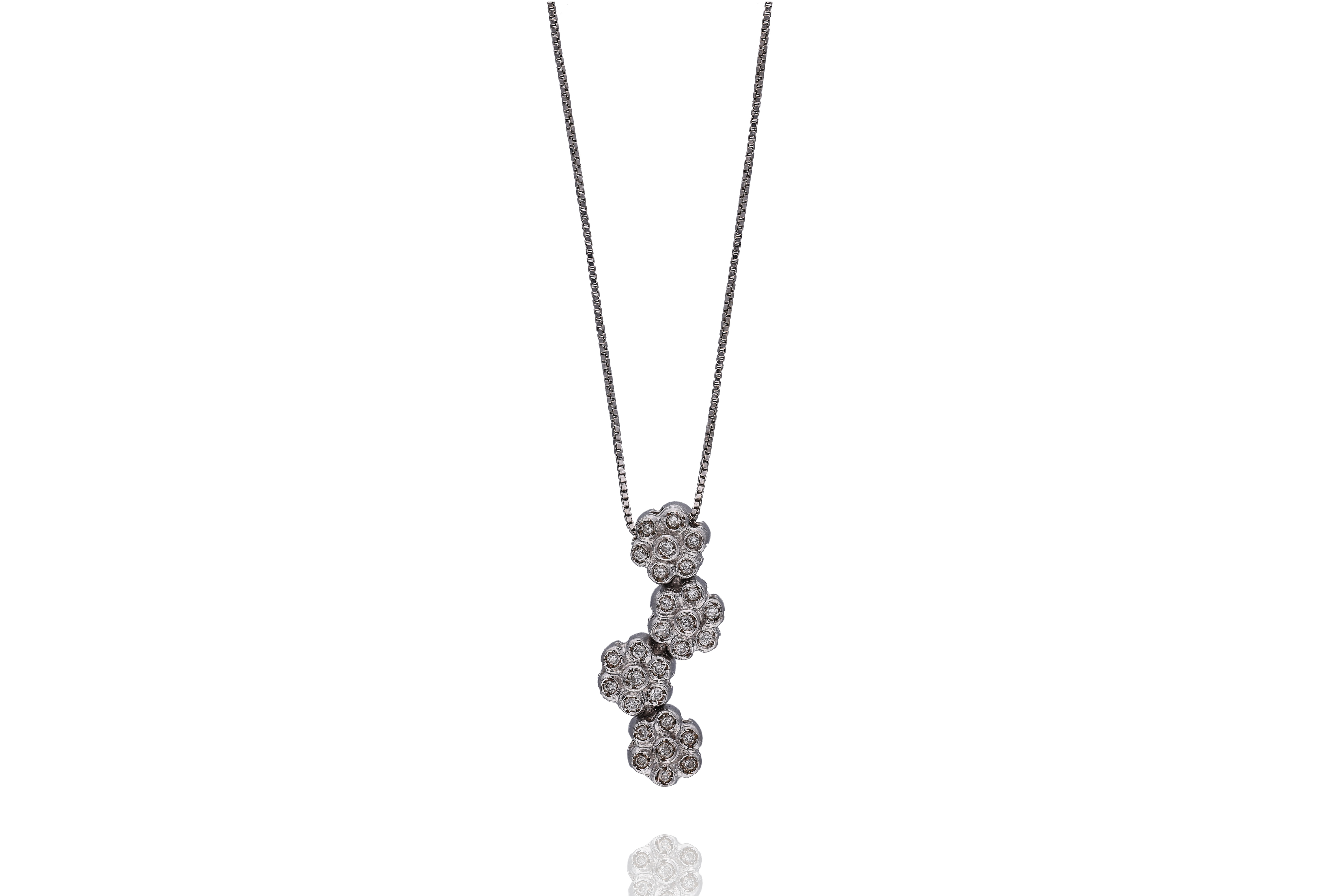 Collana con diamanti - Asta Preziosi