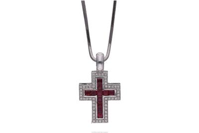 Collana con diamanti e rubini - Asta Preziosi Collana con diamanti e rubini - Asta Preziosi