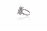 Anello con acquamarina e diamanti - Asta Preziosi Anello con acquamarina e diamanti - Asta Preziosi
