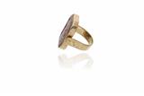 Anello con parte in altro materiale incisa smaltata - Asta Preziosi Anello con parte in altro materiale incisa smaltata - Asta Preziosi