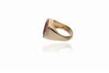 Anello con pietra scolpita - Asta Preziosi