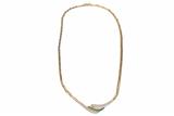 Collana con diamanti e smeraldi - Asta Preziosi Collana con diamanti e smeraldi - Asta Preziosi