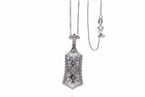 Collana e pendente con diamanti - Asta Preziosi Collana e pendente con diamanti - Asta Preziosi