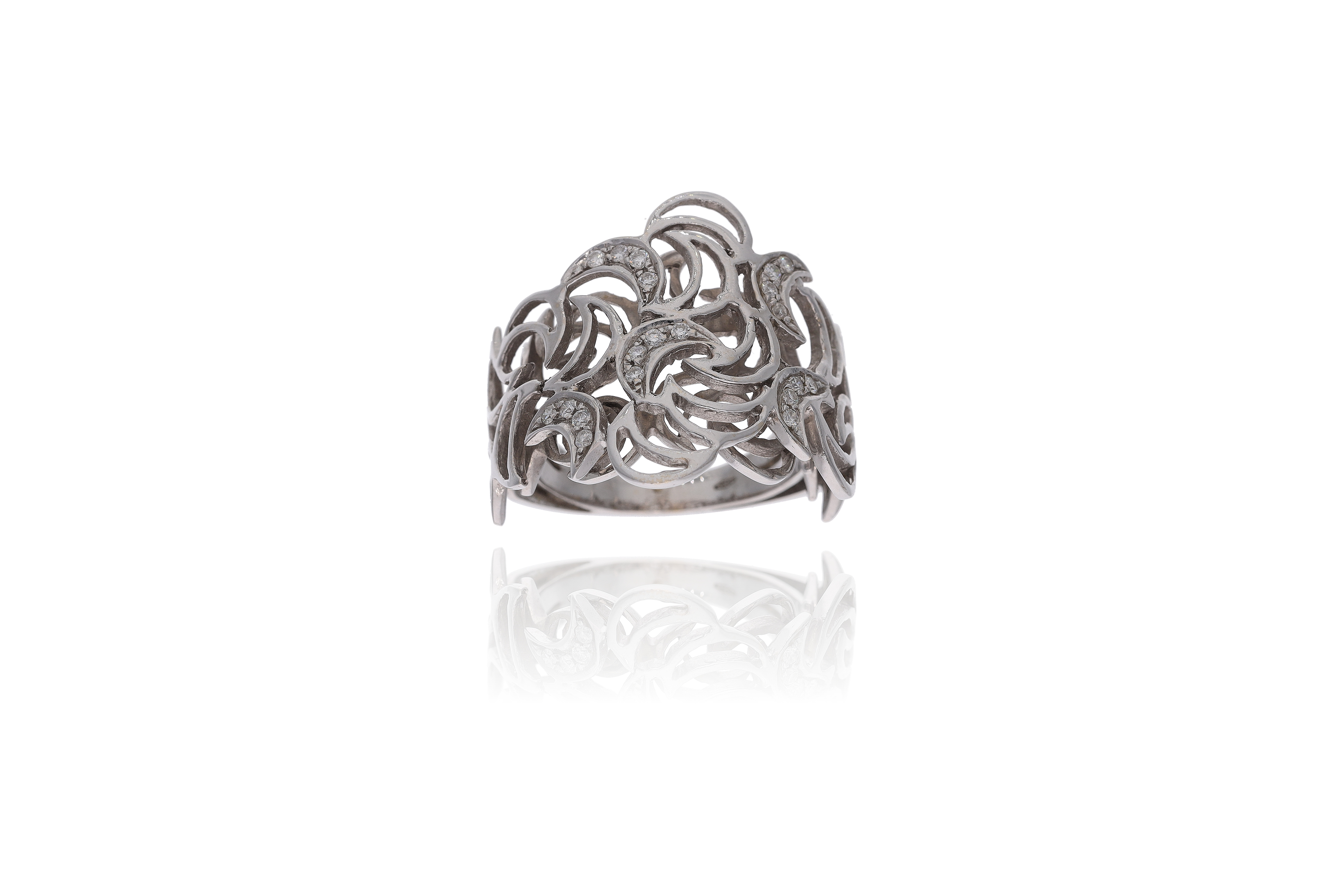 Anello con diamanti - Asta Preziosi