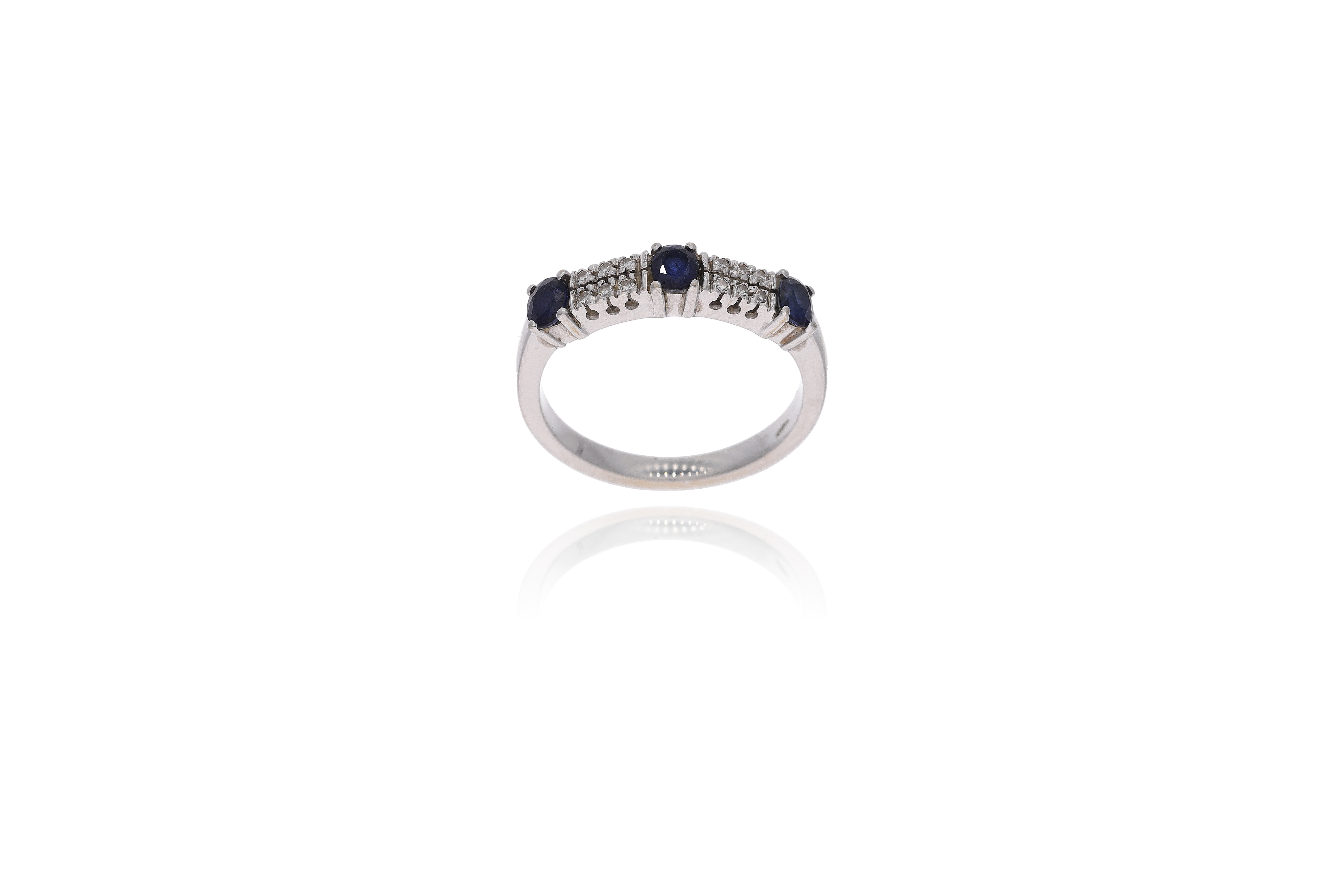 Anello con diamanti e pietre - Asta Preziosi