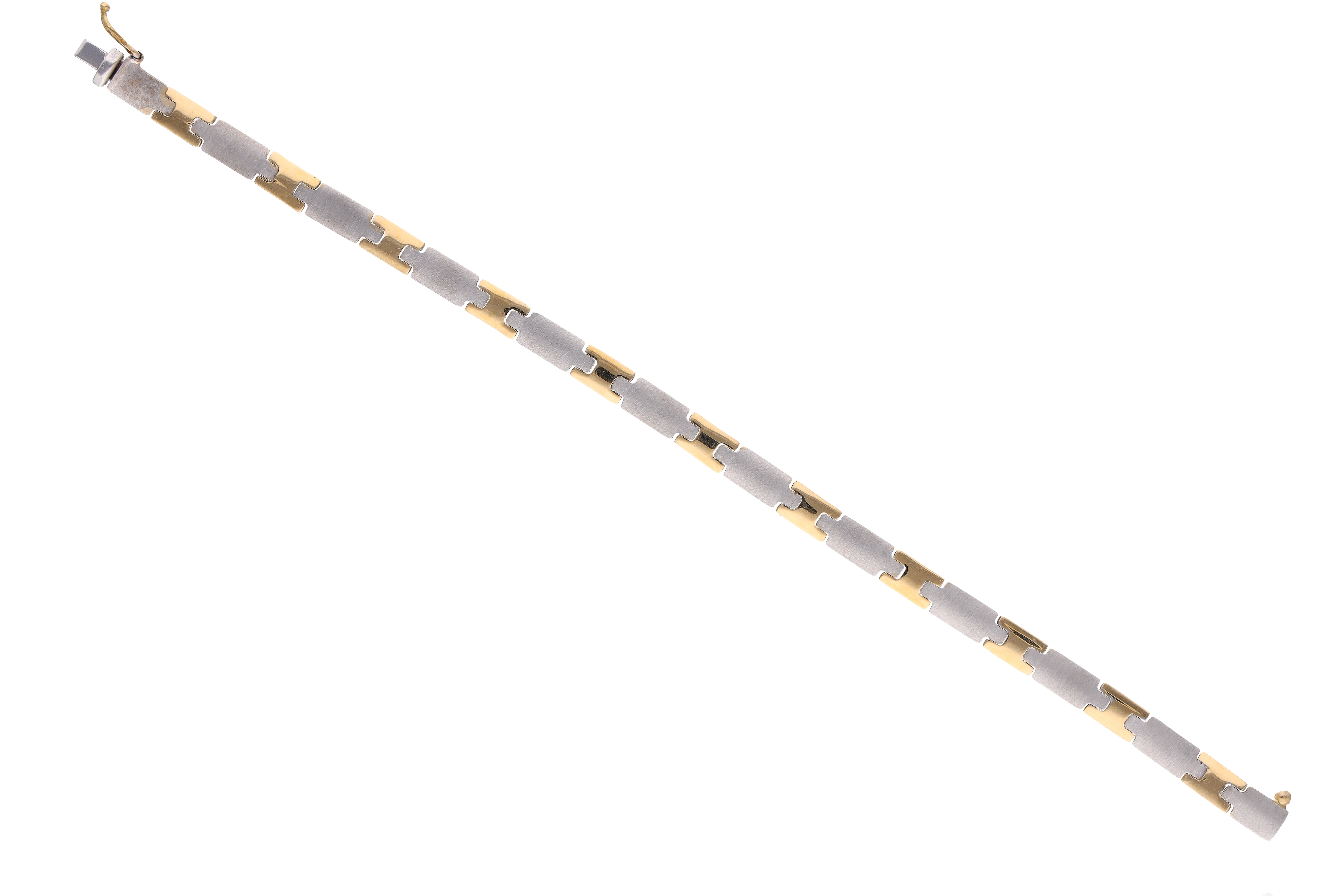 Bracciale in oro bicolore - Asta Preziosi