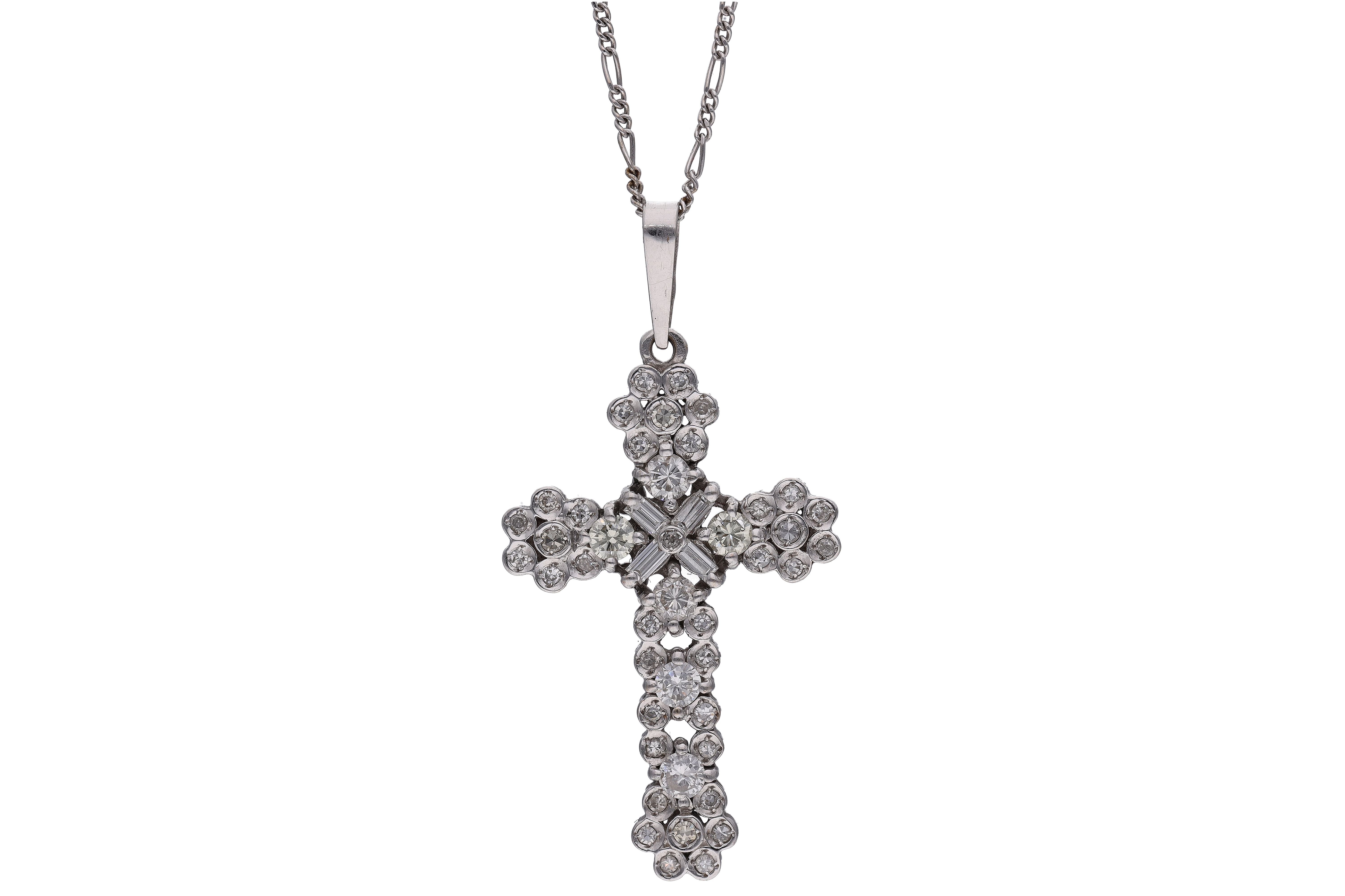Collana, ciondolo con diamanti - Asta Preziosi