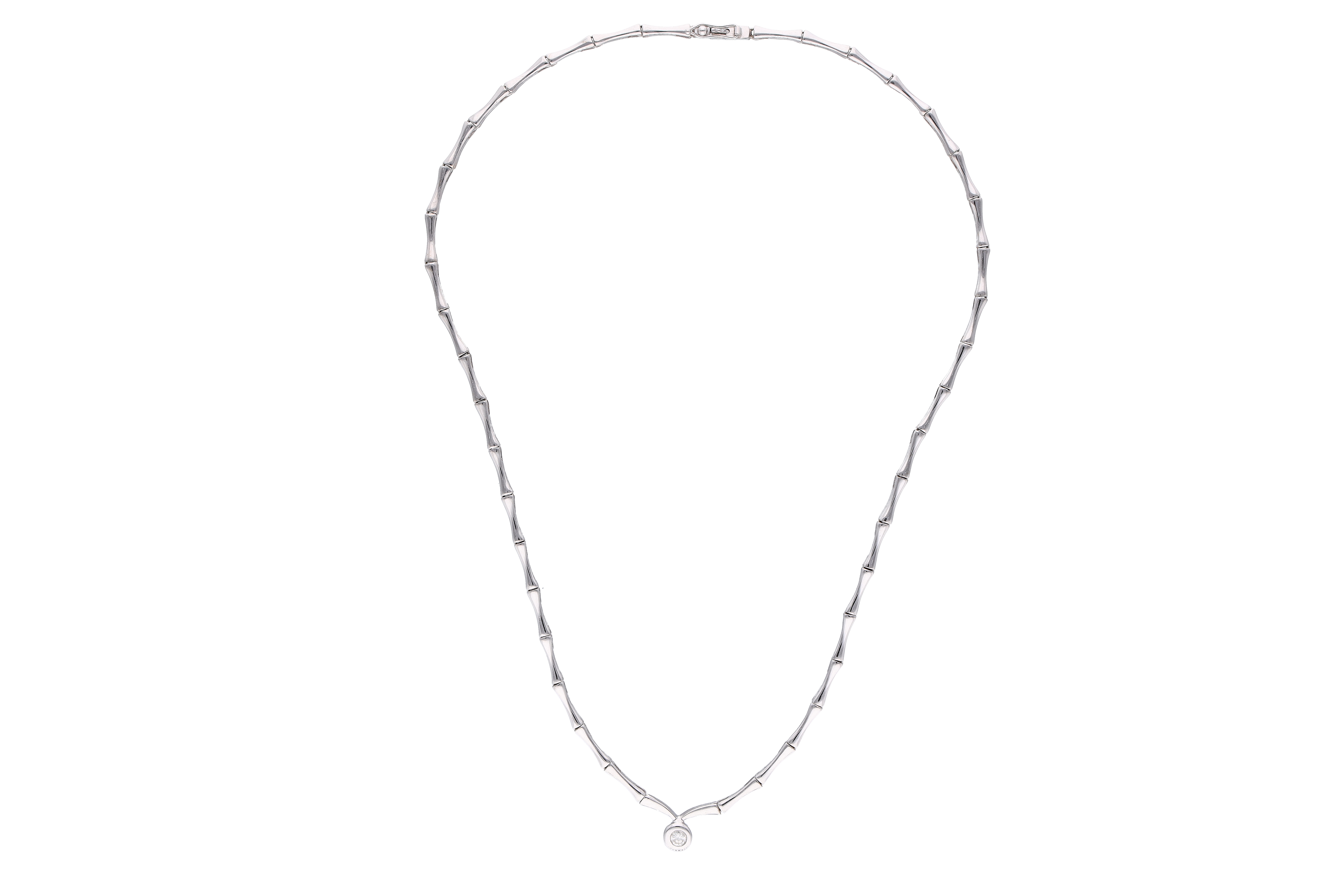 Rinaldi, collana con diamante - Asta Preziosi