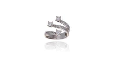 Anello con diamanti - Asta Preziosi Anello con diamanti - Asta Preziosi