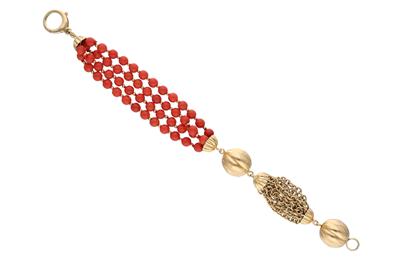 Bracciale con corall - Asta Preziosi