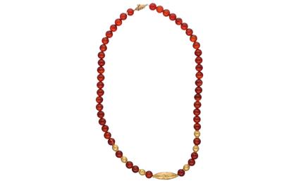 Collana con agate - Asta Preziosi