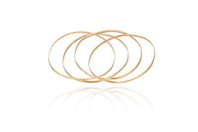 Quattro bracciali in oro - Asta Preziosi