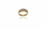 Anello con ametista e diamanti - Asta Preziosi Anello con ametista e diamanti - Asta Preziosi