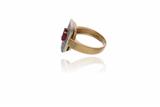 Anello con diamanti e rubino - Asta Preziosi Anello con diamanti e rubino - Asta Preziosi