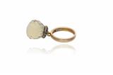 Anello con quarzo e diamanti brown - Asta Preziosi Anello con quarzo e diamanti brown - Asta Preziosi