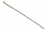 Bracciale in oro bicolore - Asta Preziosi Bracciale in oro bicolore - Asta Preziosi