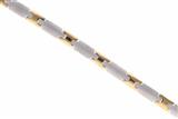 Bracciale in oro bicolore - Asta Preziosi Bracciale in oro bicolore - Asta Preziosi