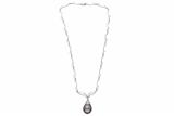 Collana con perla e diamanti - Asta Preziosi Collana con perla e diamanti - Asta Preziosi