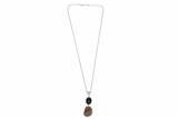 Collana con quarzo, onice e diamanti - Asta Preziosi Collana con quarzo, onice e diamanti - Asta Preziosi