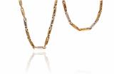 Parure collana e bracciale in oro - Asta Preziosi