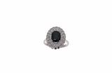 Anello con diamanti e zaffiro - Asta Preziosi Anello con diamanti e zaffiro - Asta Preziosi