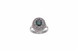 Anello con zaffiro e diamanti - Asta Preziosi Anello con zaffiro e diamanti - Asta Preziosi