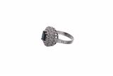 Anello con zaffiro e diamanti - Asta Preziosi Anello con zaffiro e diamanti - Asta Preziosi
