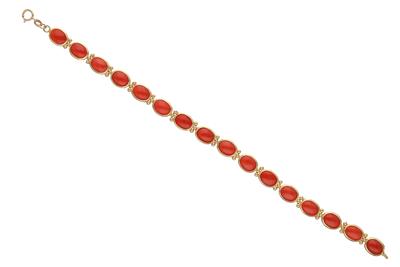 Bracciale con coralli - Asta Preziosi
