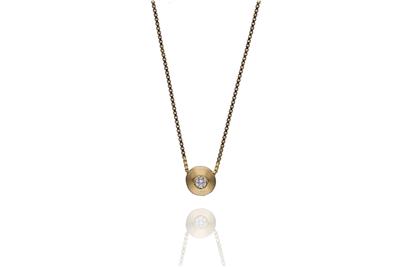 Collana con diamante - Asta Preziosi