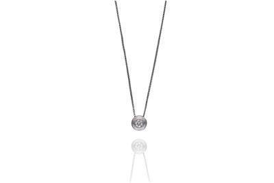Collana con diamante - Asta Preziosi