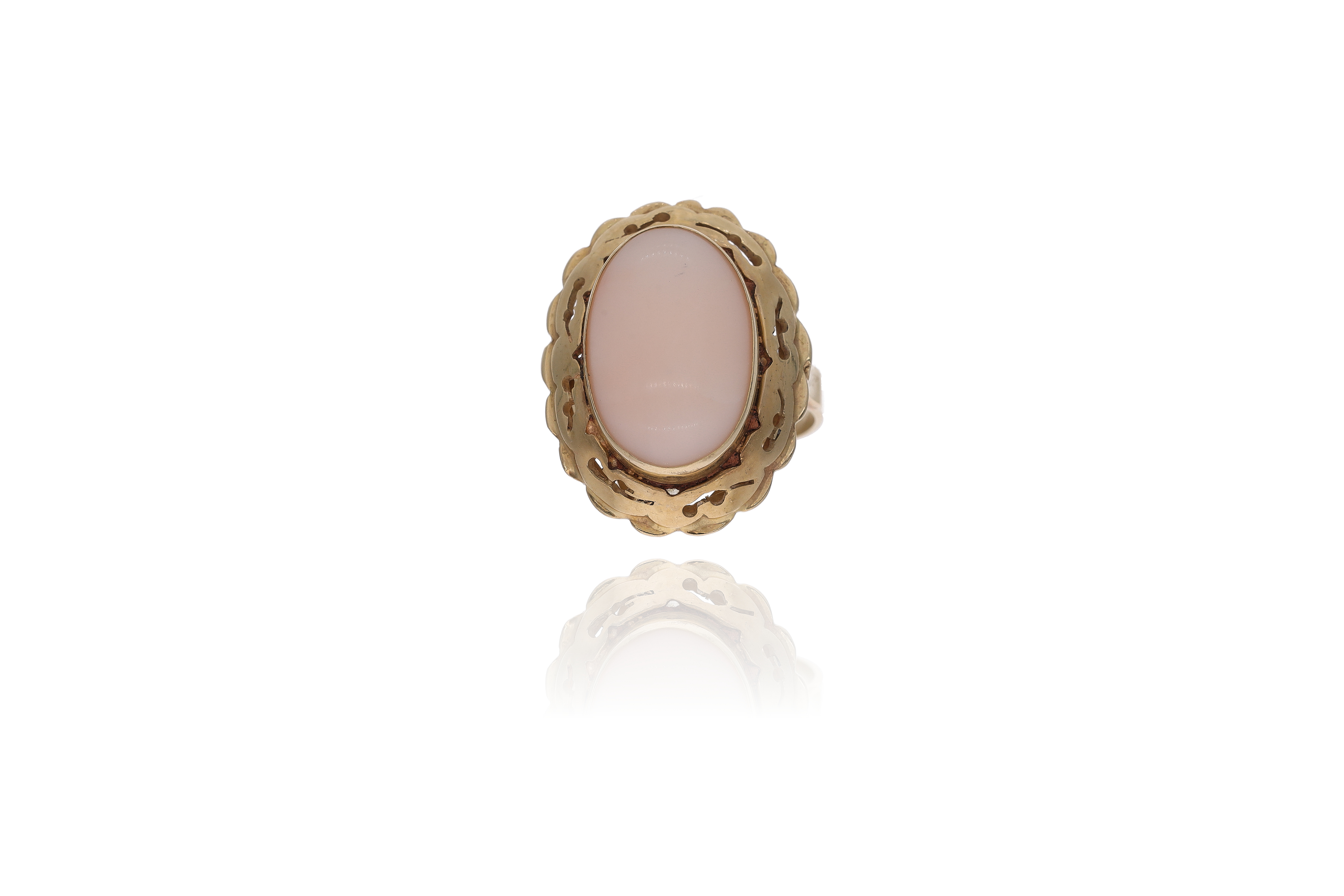 Anello con corallo - Asta Preziosi