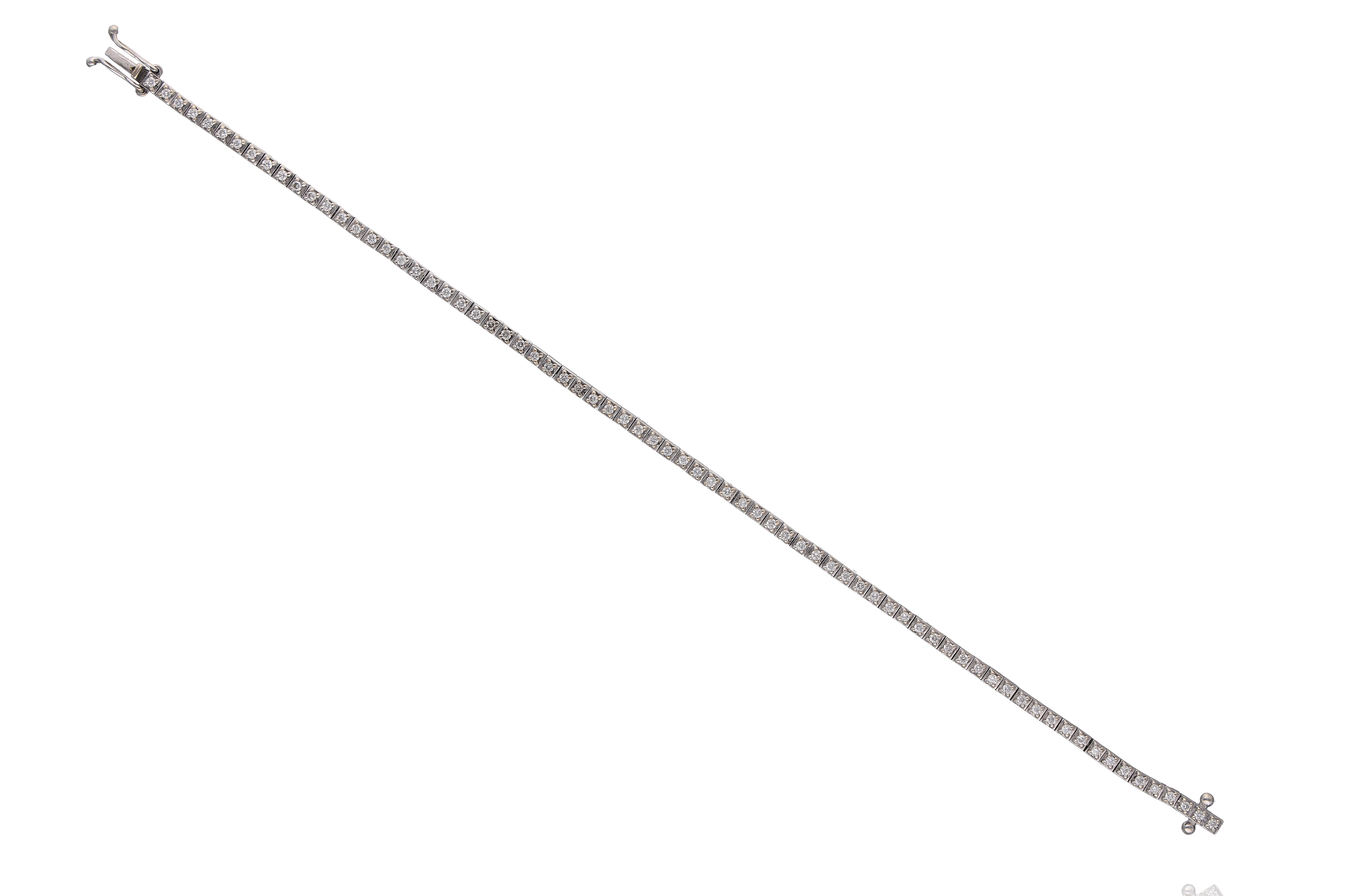 Bracciale con diamanti - Asta Preziosi