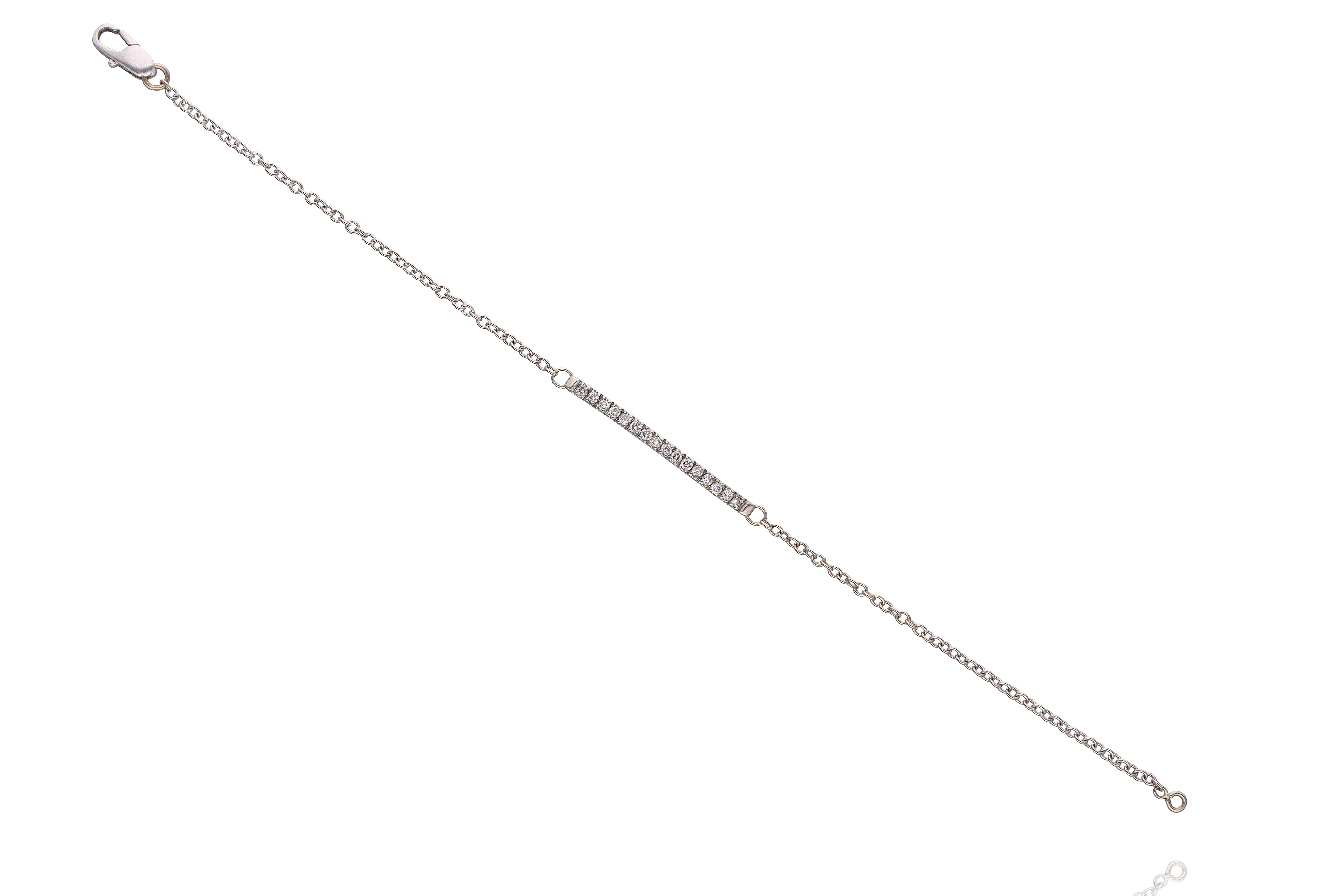 Bracciale con diamanti - Asta Preziosi