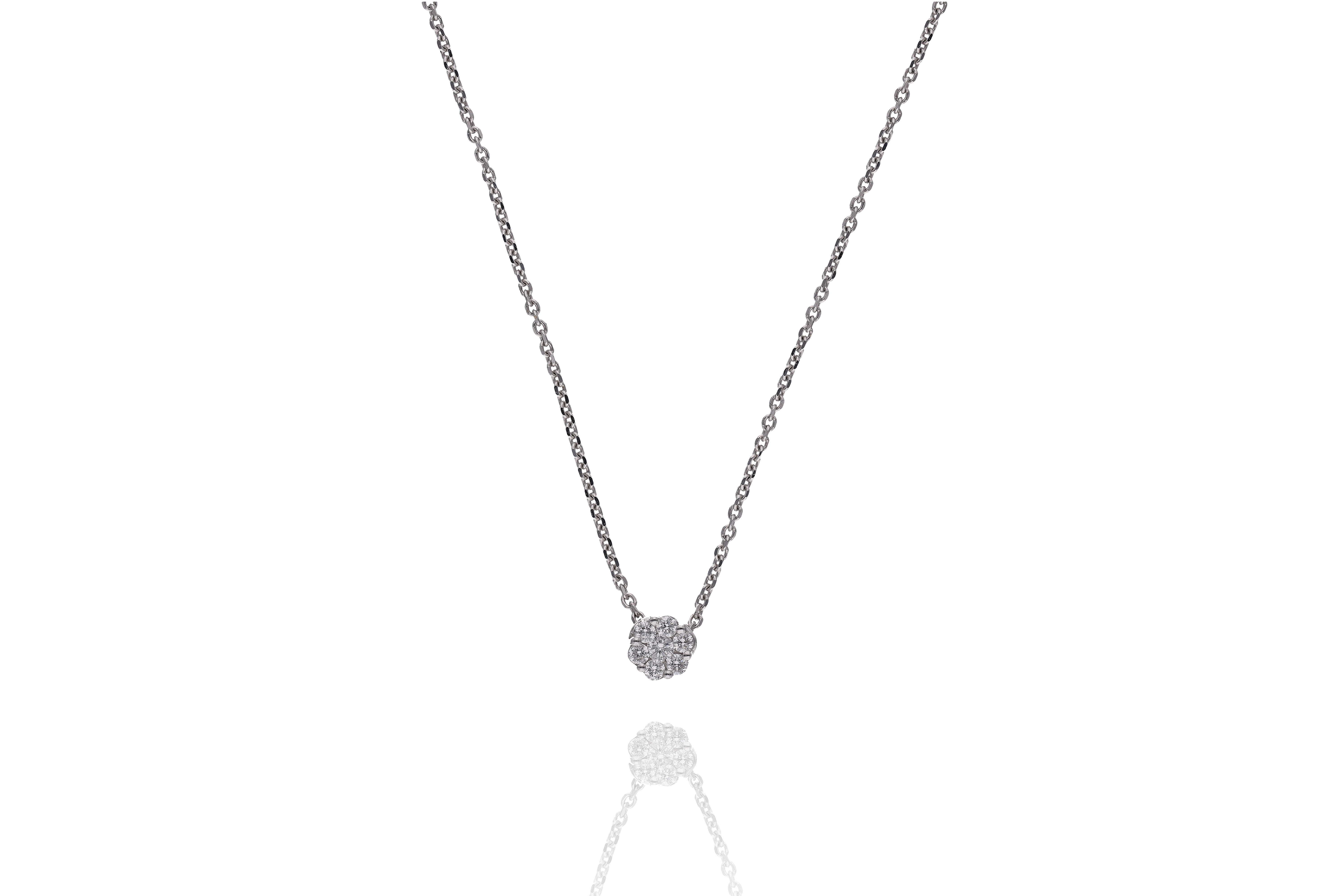Collana con diamanti - Asta Preziosi