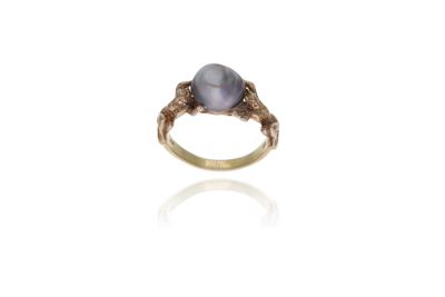 Anello con perla - Asta Preziosi