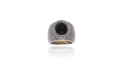 Anello con pietra e diamanti - Asta Preziosi Anello con pietra e diamanti - Asta Preziosi