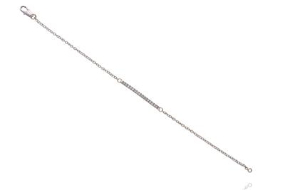 Bracciale con diamanti - Asta Preziosi
