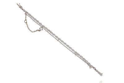 Bracciale con diamanti - Asta Preziosi Bracciale con diamanti - Asta Preziosi