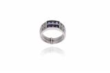 Anello con diamanti, zaffiri e zaffiri viola - Asta Preziosi Anello con diamanti, zaffiri e zaffiri viola - Asta Preziosi