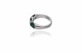 Anello con smeraldi - Asta Preziosi Anello con smeraldi - Asta Preziosi