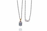 Collana e ciondolo con topazio - Asta Preziosi Collana e ciondolo con topazio - Asta Preziosi