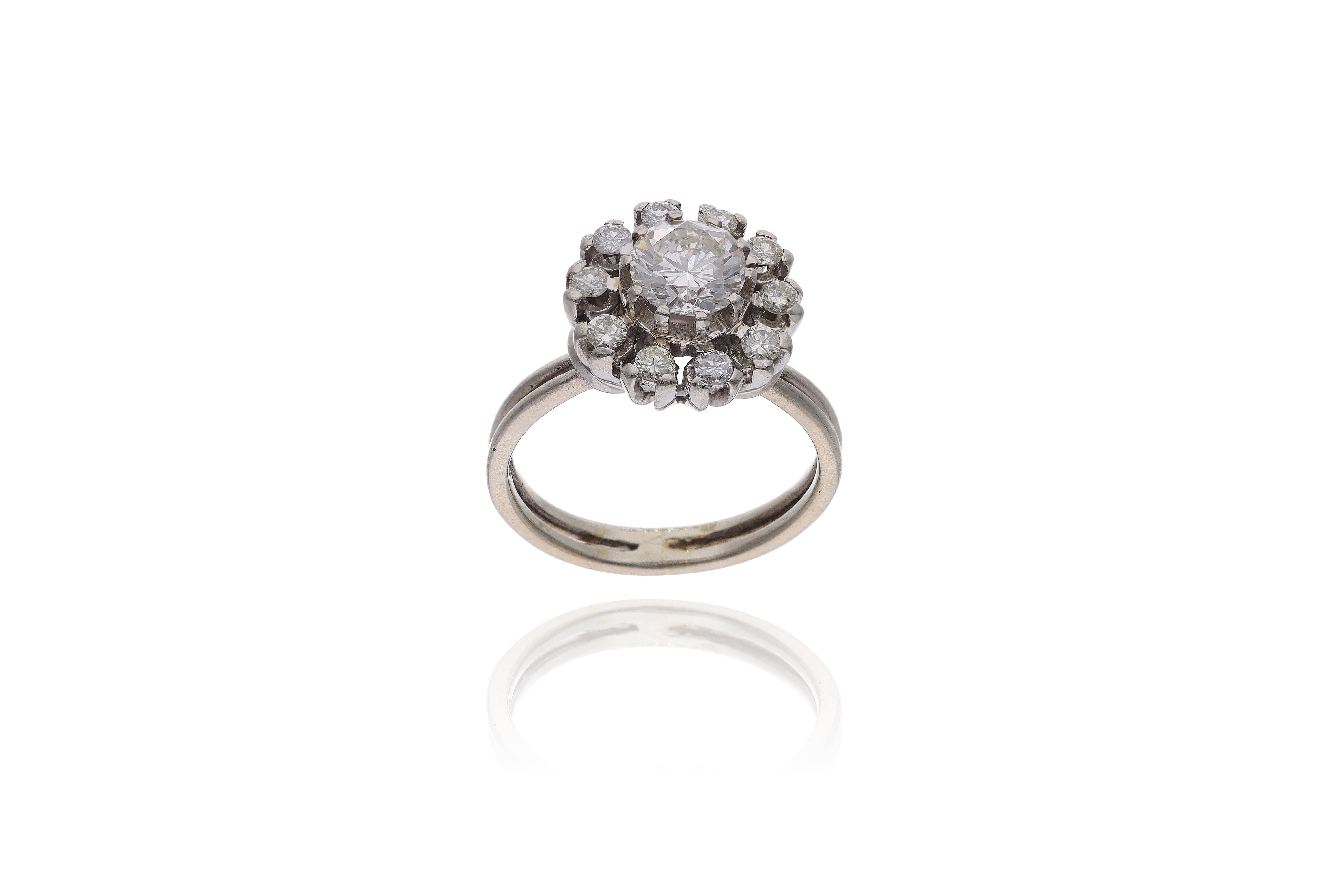 Anello con diamanti - Asta Preziosi