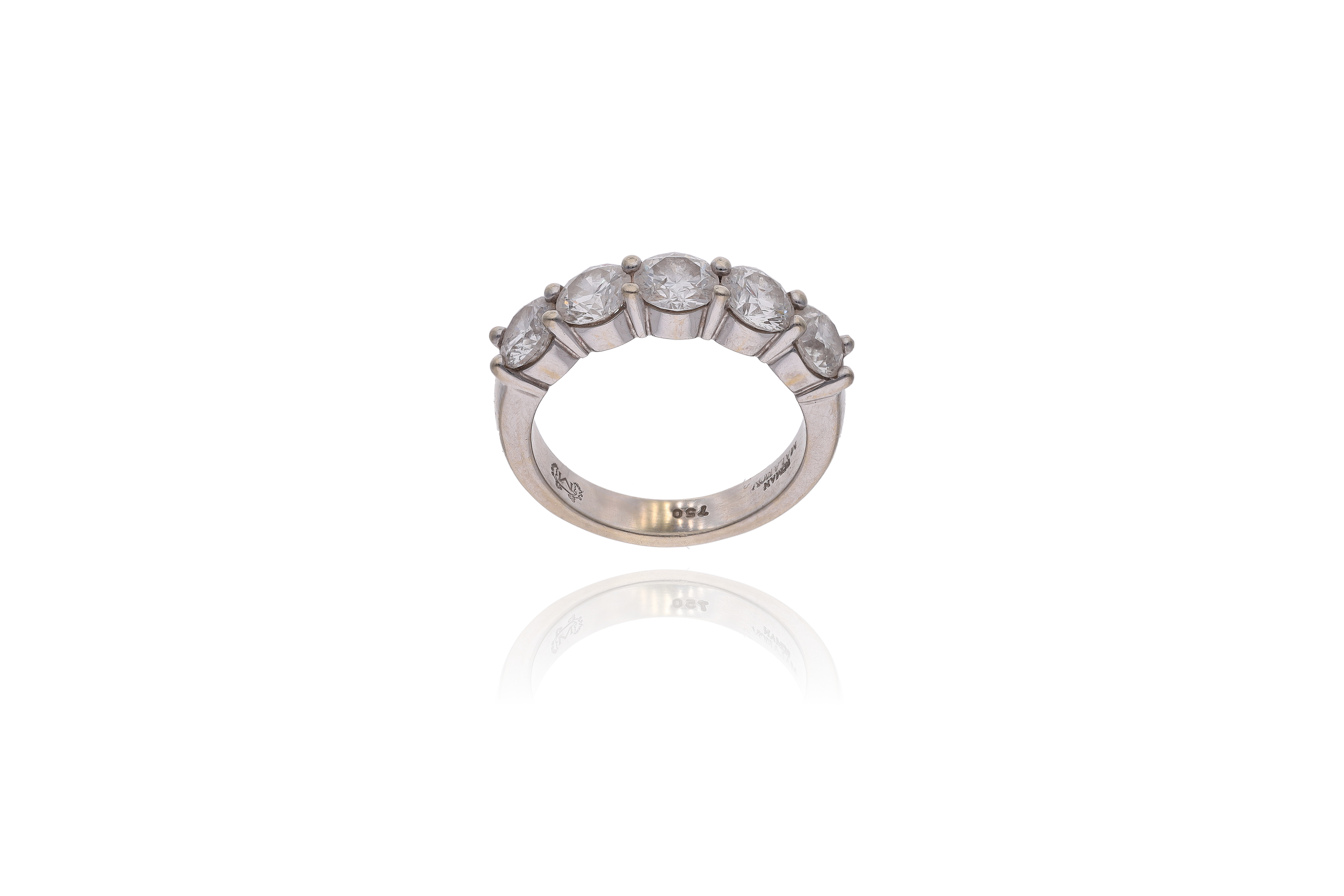 Anello con diamanti - Asta Preziosi