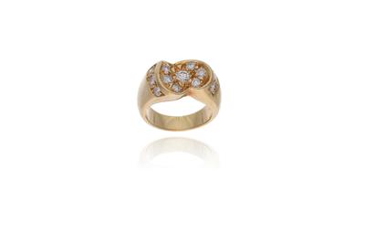 Anello con diamanti - 