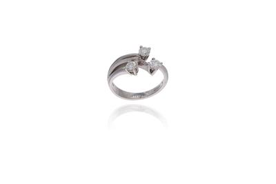 Anello con diamanti - 