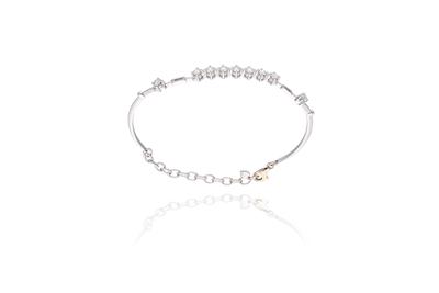 Bracciale con diamanti - 