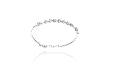 Bracciale con diamanti - 